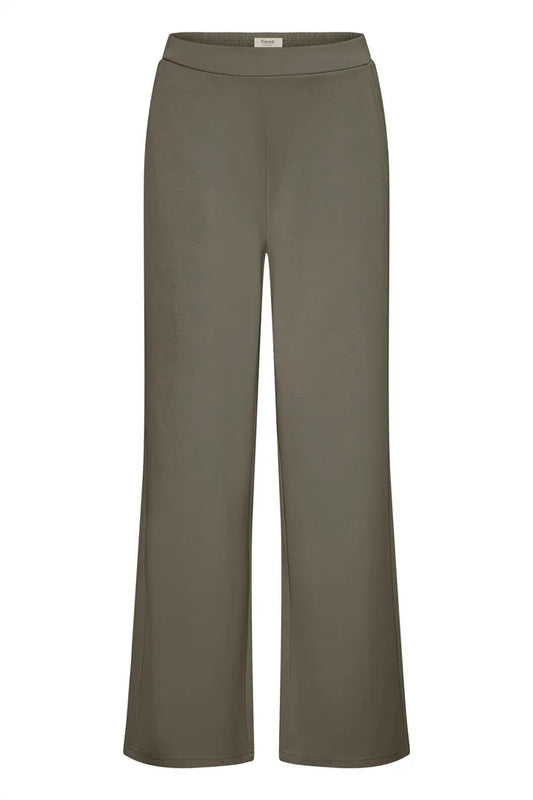 Aurora kósý buxur olive grænar - Fransa