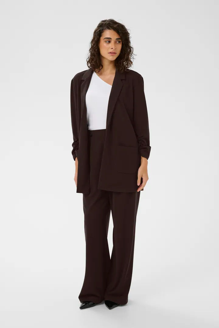 Phoebe blazer brúnn - Kaffe