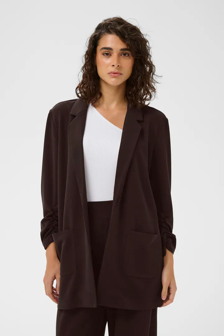 Phoebe blazer brúnn - Kaffe