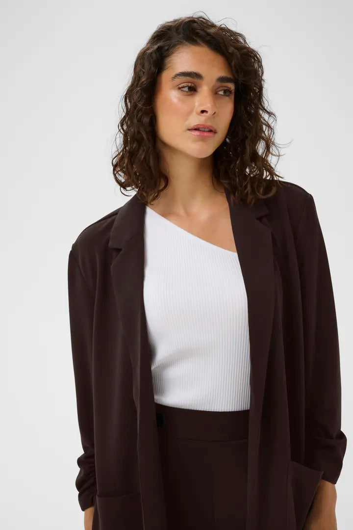 Phoebe blazer brúnn - Kaffe