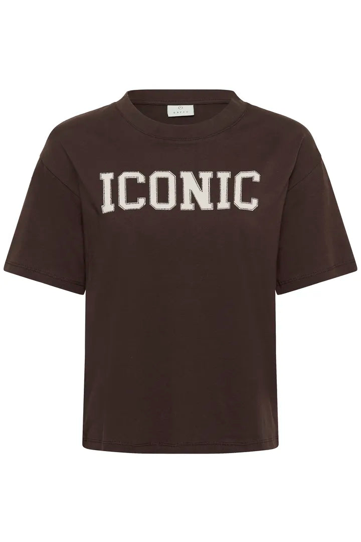 Brúnn Iconic bolur - Kaffe