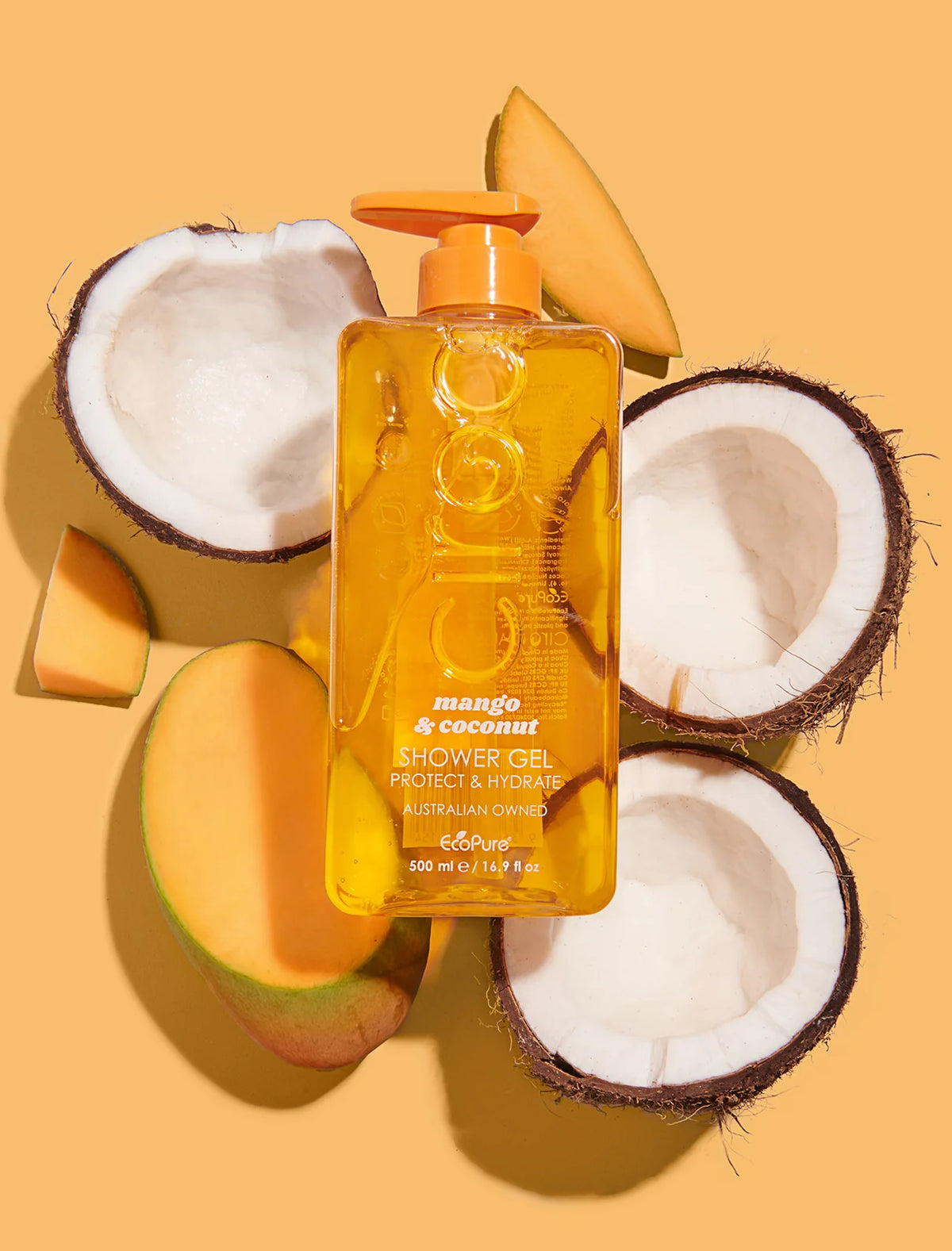 Sturtugel | Mango og Kókoshnetu | 500 ml - Ciroa Beauty