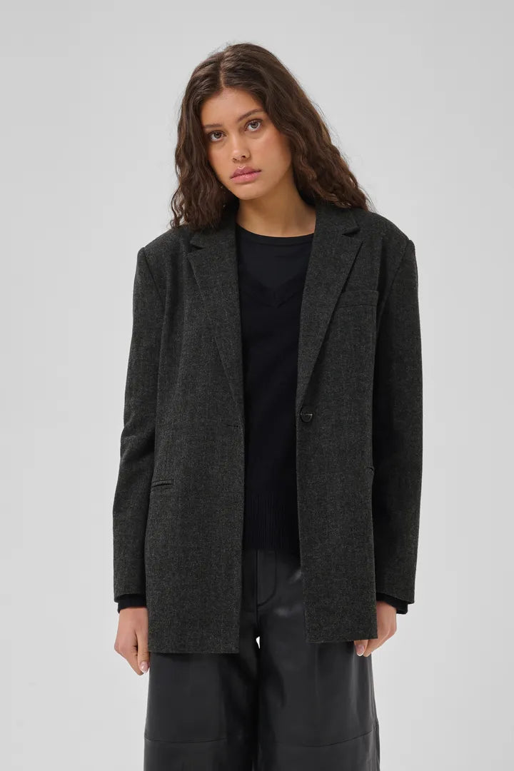 Layla blazer dökkgrár - My Essential Wardrobe