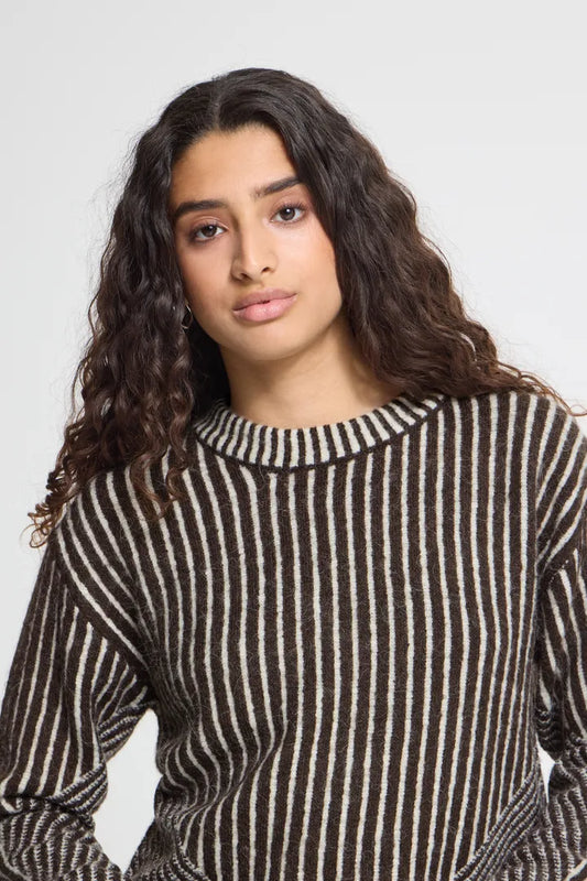 Kamara peysa röndótt - Ichi