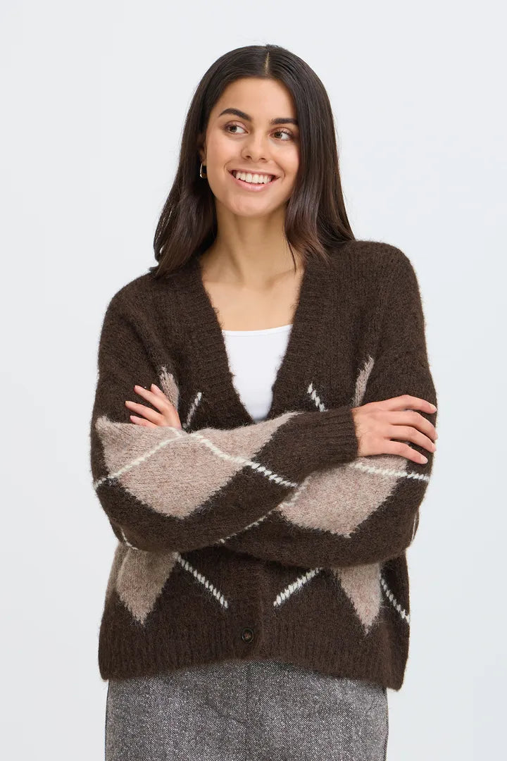 Charleen hneppt peysa brún - Fransa