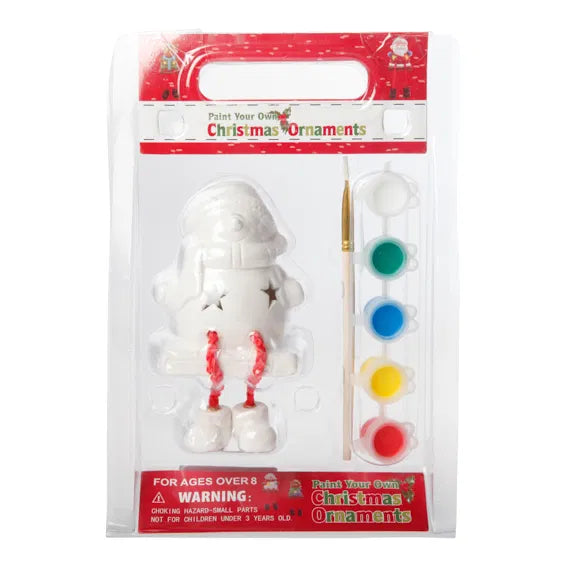 Snjókarl til að mála - föndursett