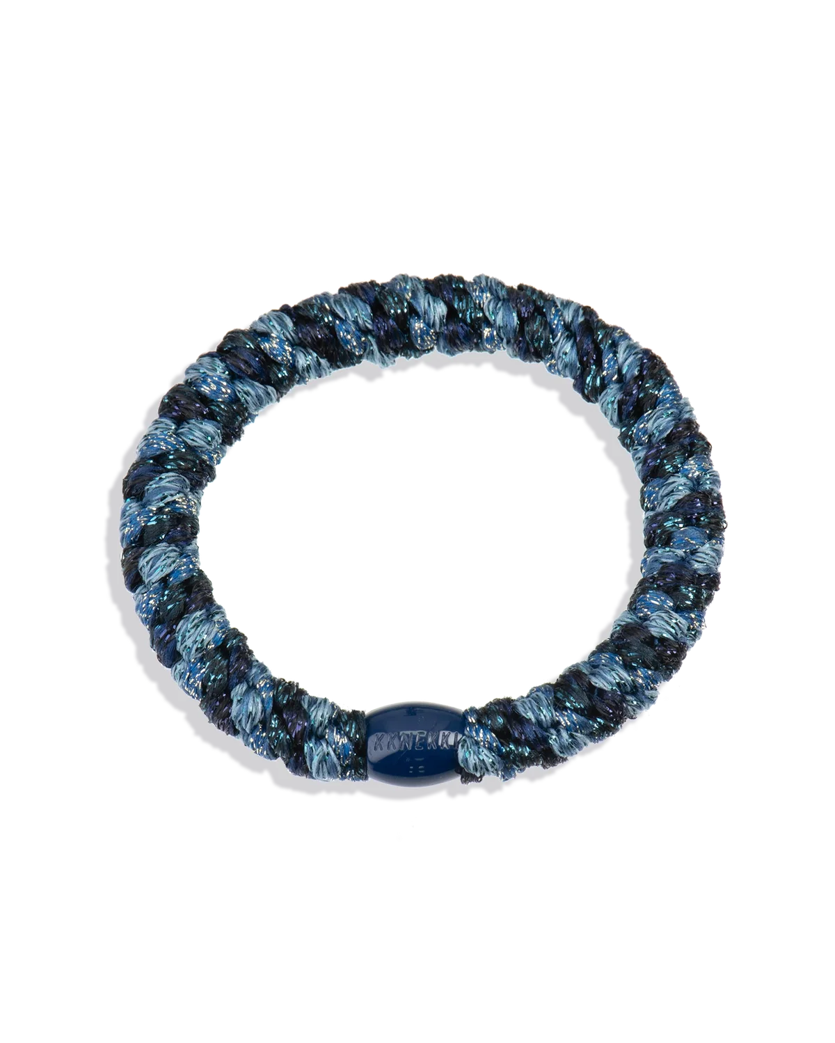 KKNEKKI hárteygja/armband breið - MIX BLUE MEDLEY GLITTER