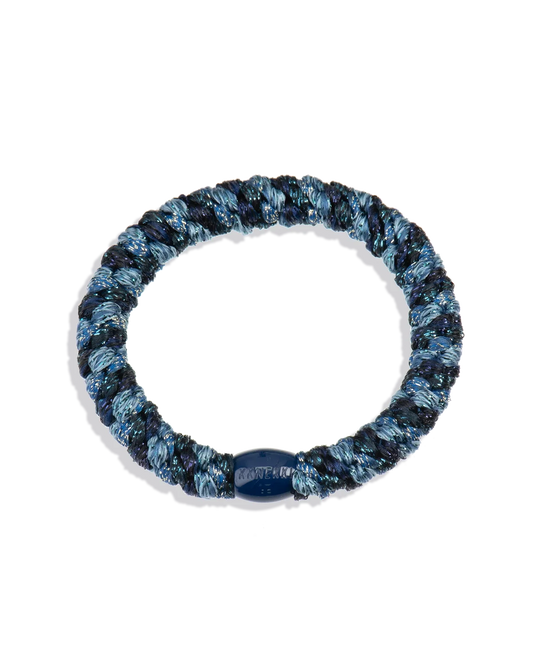 KKNEKKI hárteygja/armband breið - MIX BLUE MEDLEY GLITTER