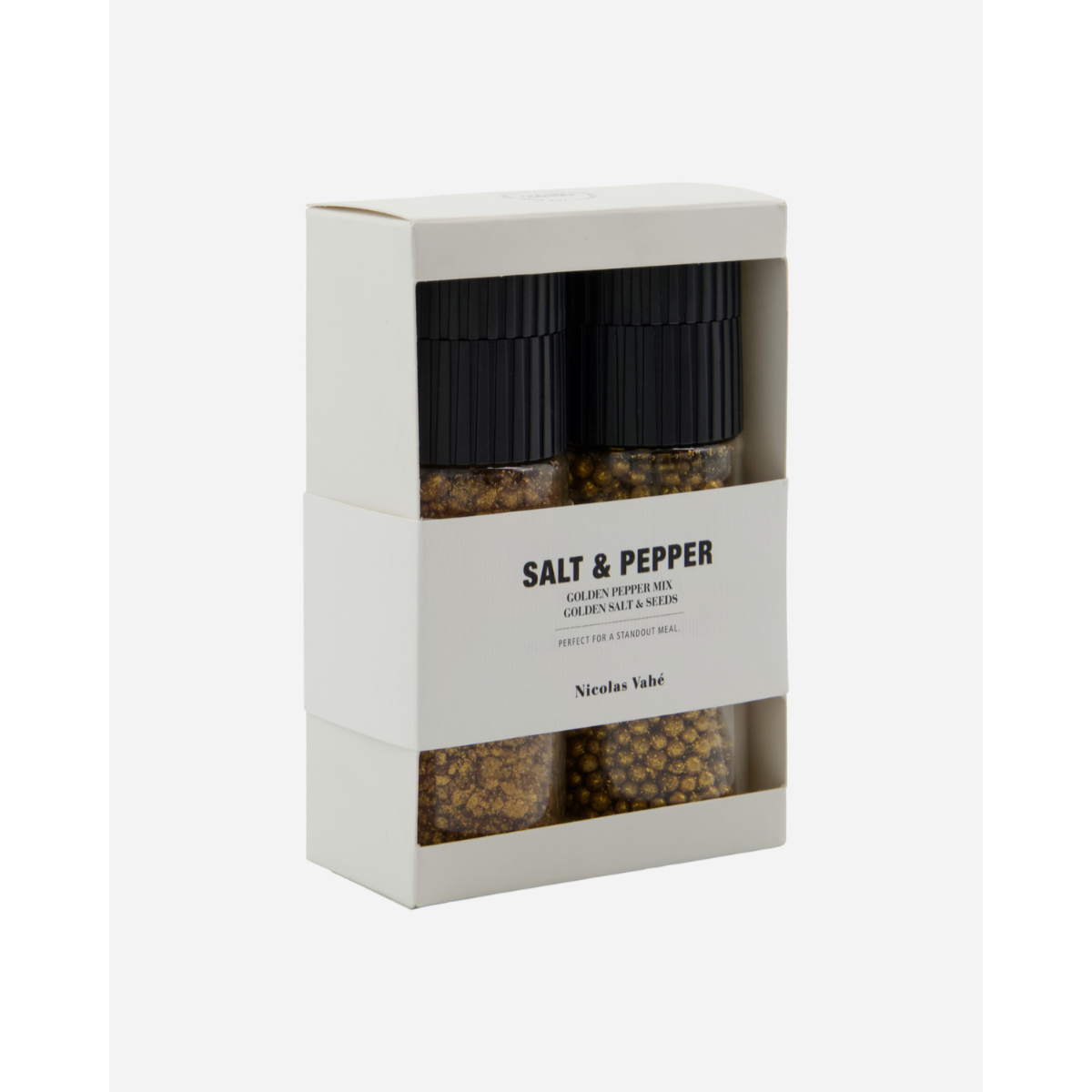 Gjafasett Gull piparmix&gull salt-seeds - Nicholas Vahe