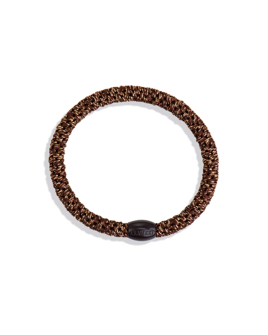 KKNEKKI hárteygja/armband mjó - SLIM BRONZE GLITTER