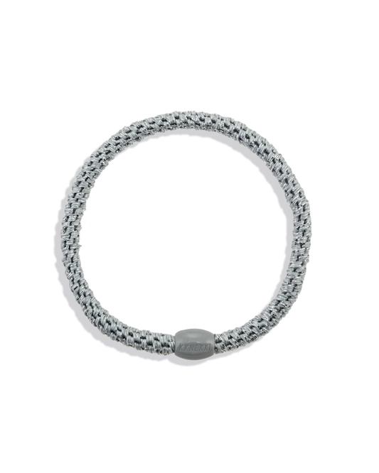 KKNEKKI hárteygja/armband mjó - SLIM SILVER GLITTER