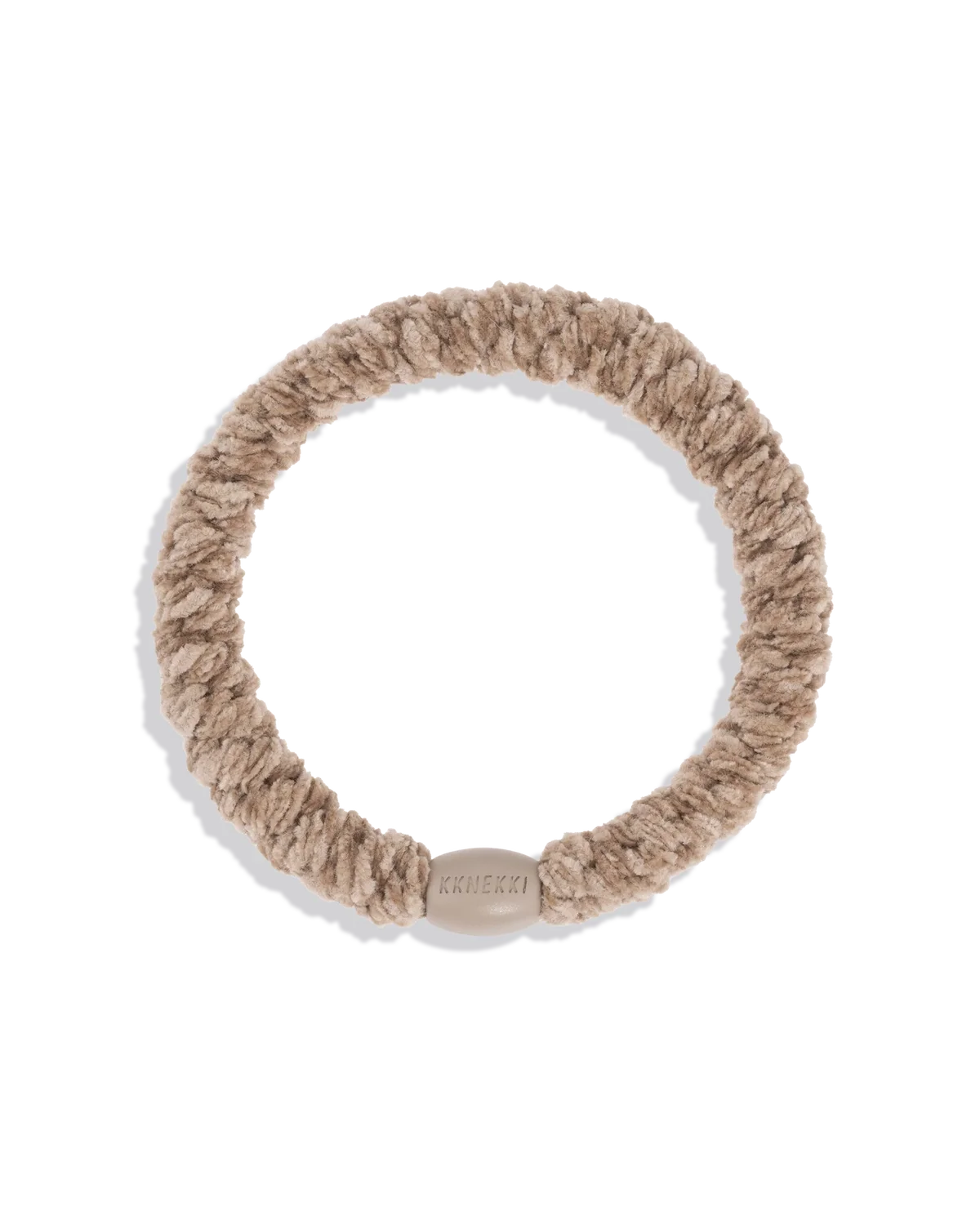 KKNEKKI hárteygja/armband breið - VELVET NEW BEIGE