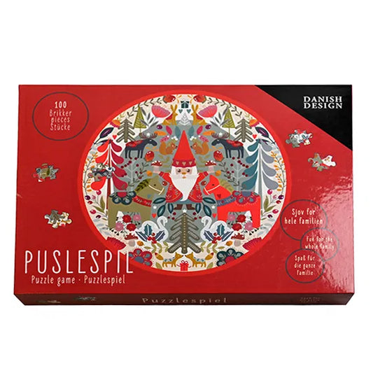 Jólapúsluspil 100bita