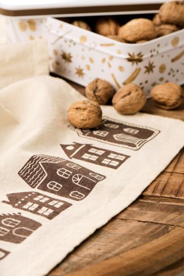 Viskustykki brún hús