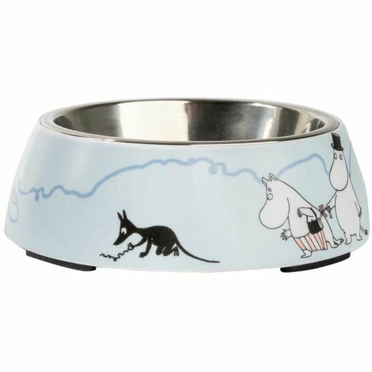 Moomin pets skál blá S - Muurla
