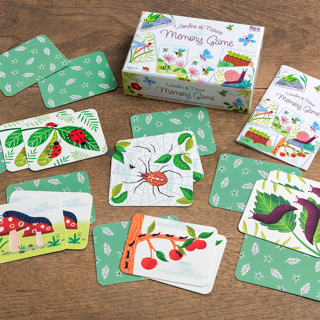 Memory spil náttúran
