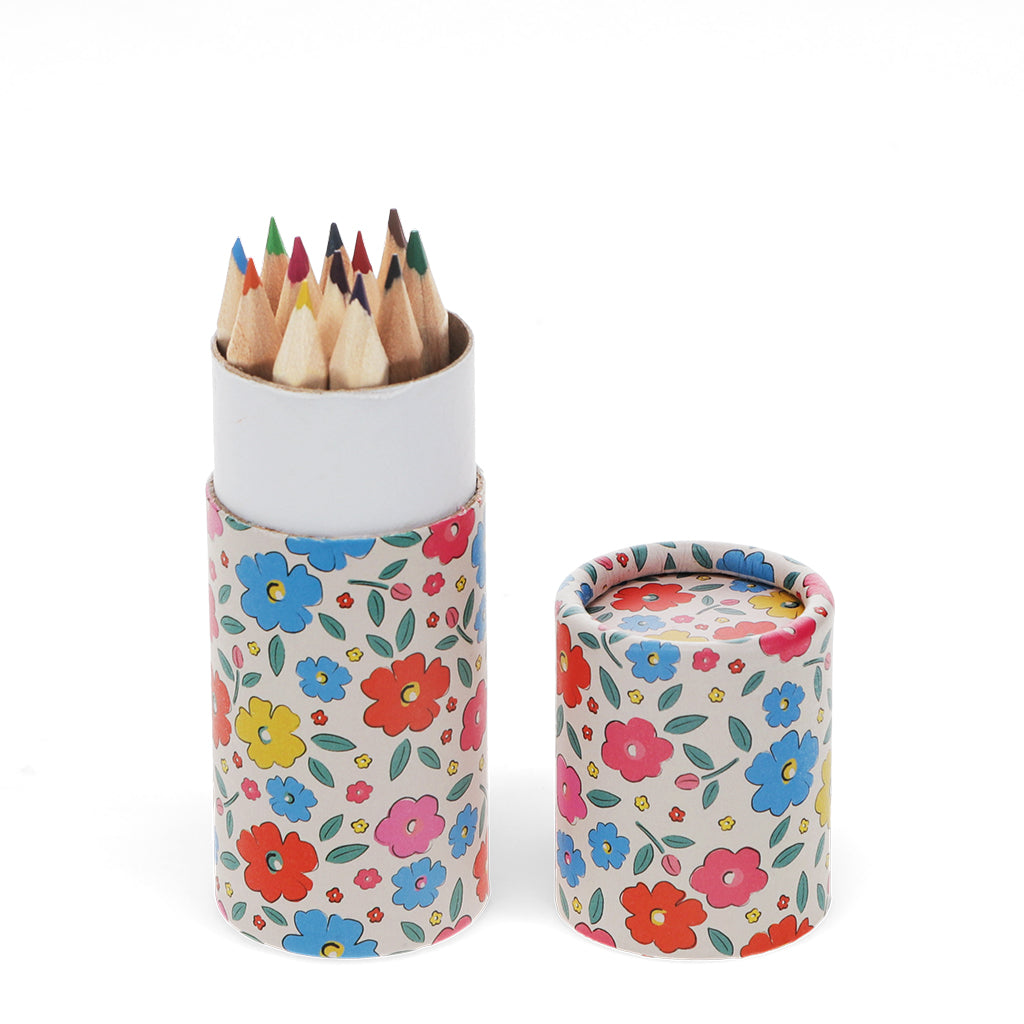 Trélitir í pappahólk - Blóma