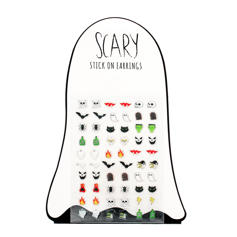 Eyrnalokka límmiðar - Spooky