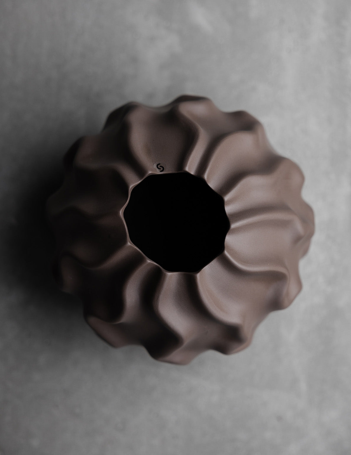 Malmbäck vasi brúnn - Storefactory