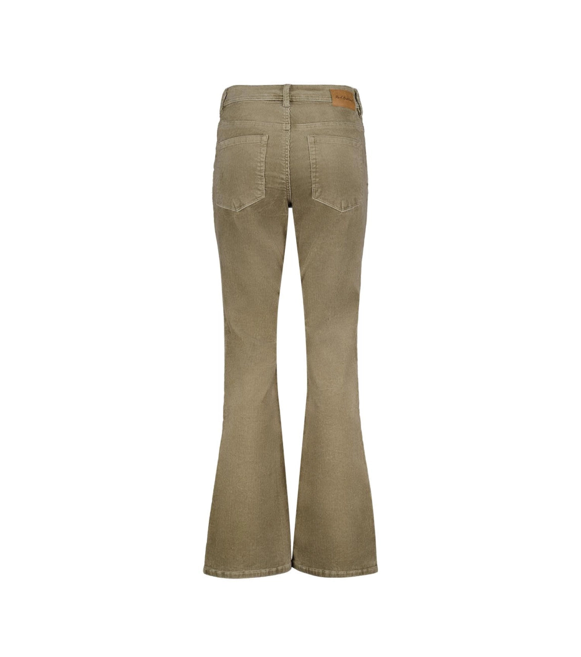 Bibette riflað flauel buxur olive grænar - Red Button