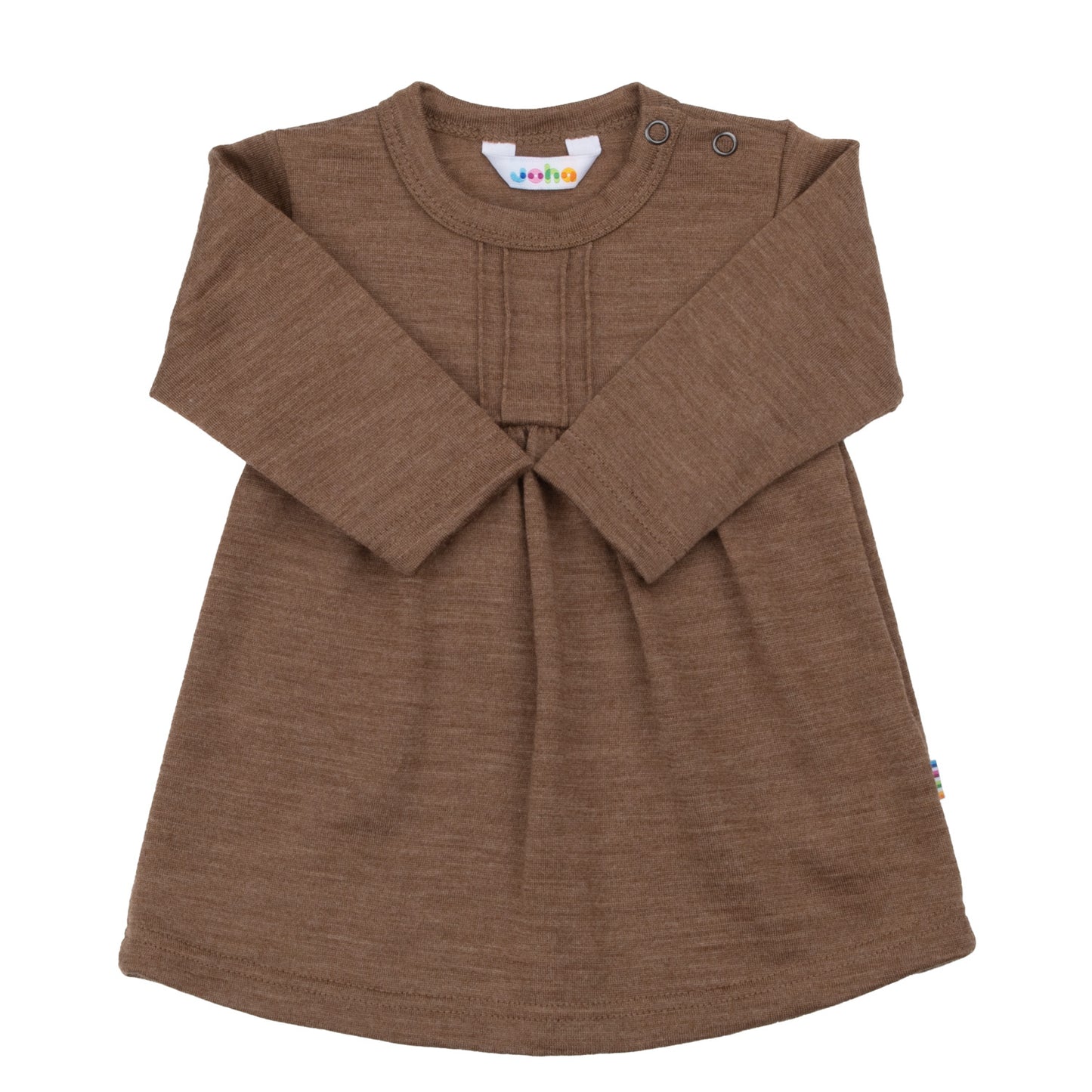 Ullarkjóll brúnn - Joha