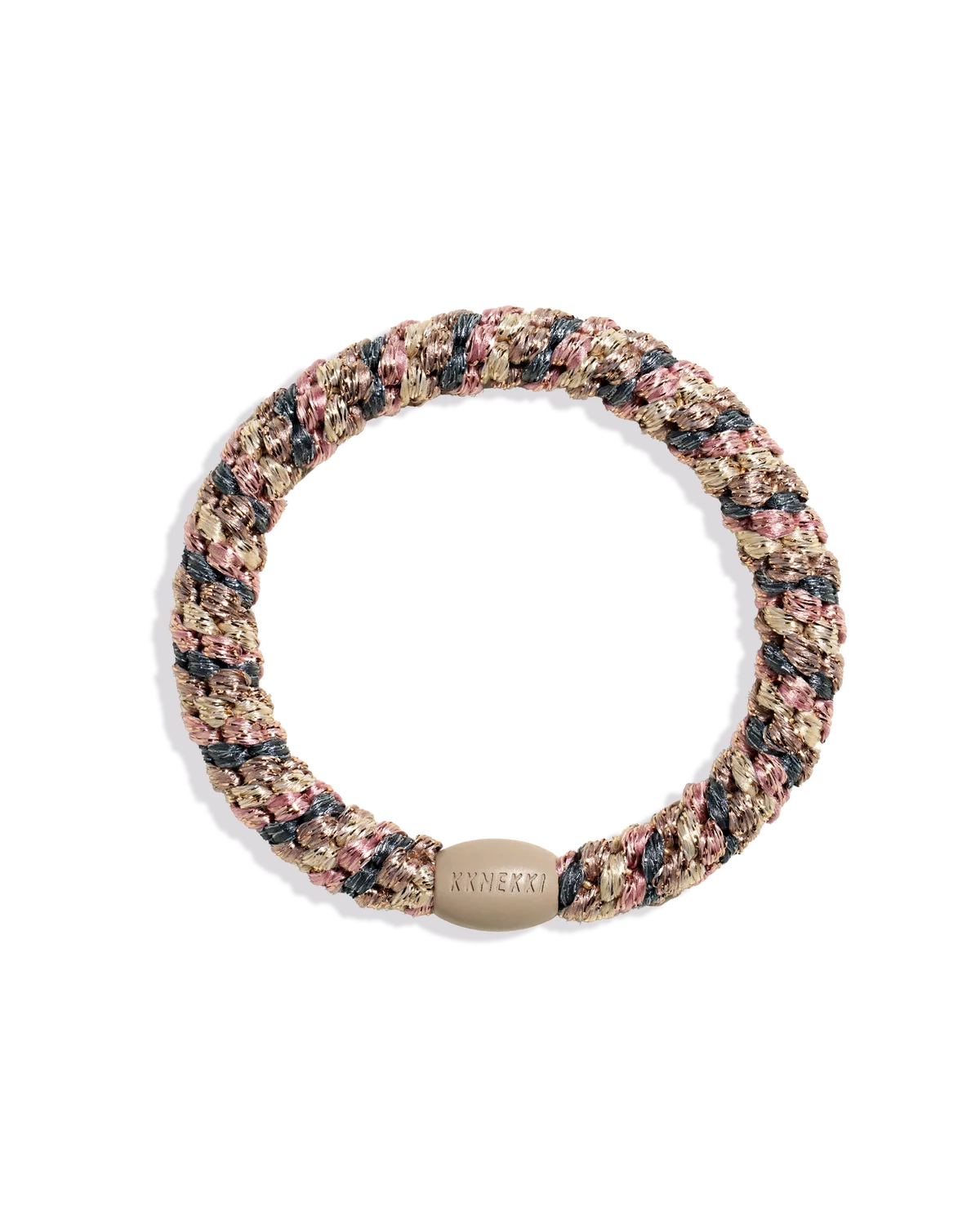 KKNEKKI hárteygja/armband breið - MIX STEELGREY-TAUPE
