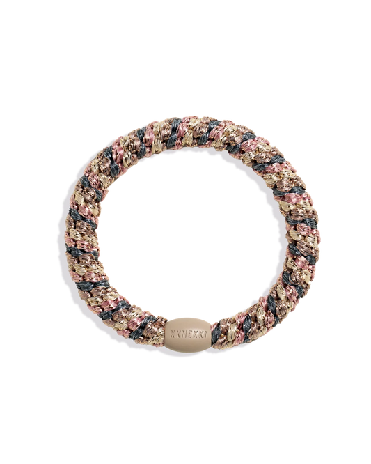 KKNEKKI hárteygja/armband breið - MIX STEELGREY-TAUPE