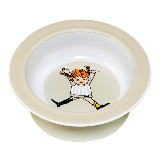 Djúpur diskur drappaður -  Lína Langsokkur