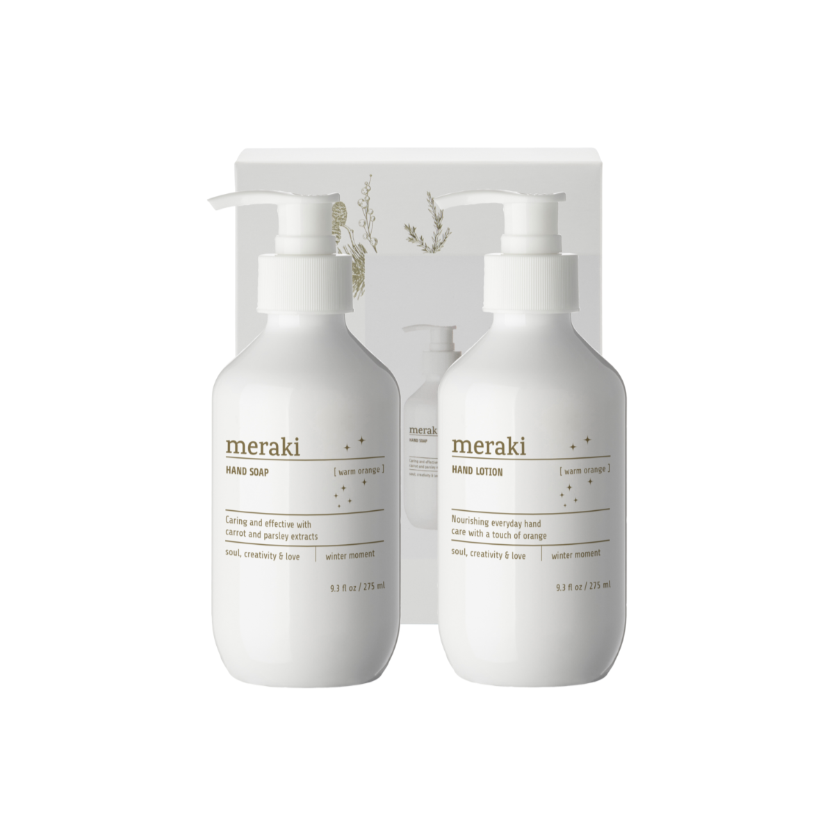 Gjafasett handsápa og handkrem – Winter moment