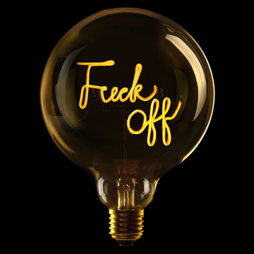 Ljósapera - Fuck off