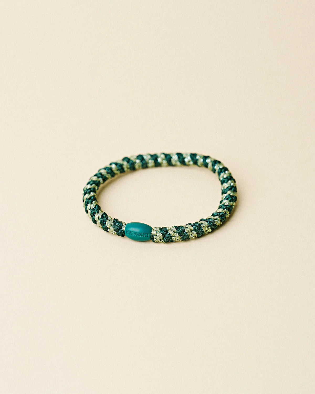KKNEKKI hárteygja/armband mjó - JUNGLE PISTACHIO