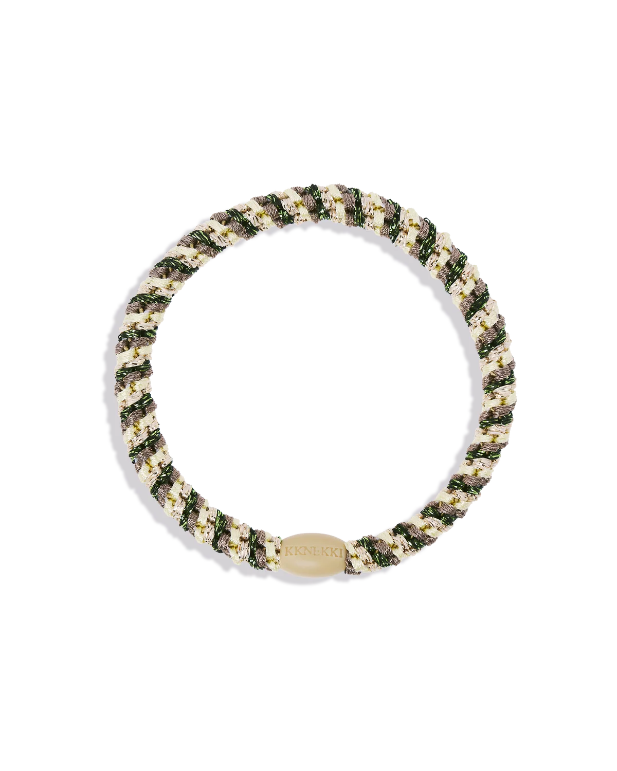 KKNEKKI hárteygja/armband mjó - MIX ARMY YELLOW