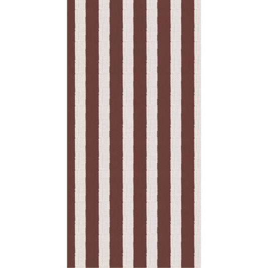 Servéttur brúnar rendur