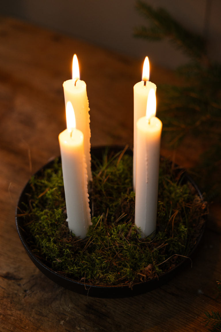 Granholmen kertastjaki svartur minni