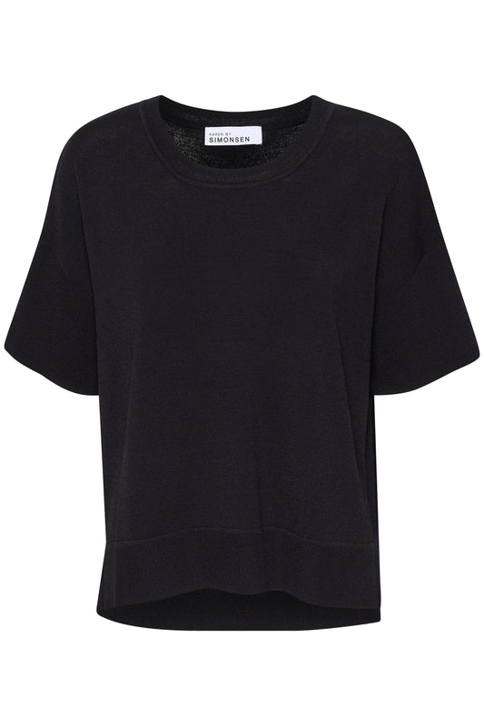 Colette knit bolur svartur - BARA TIL Í S OG L