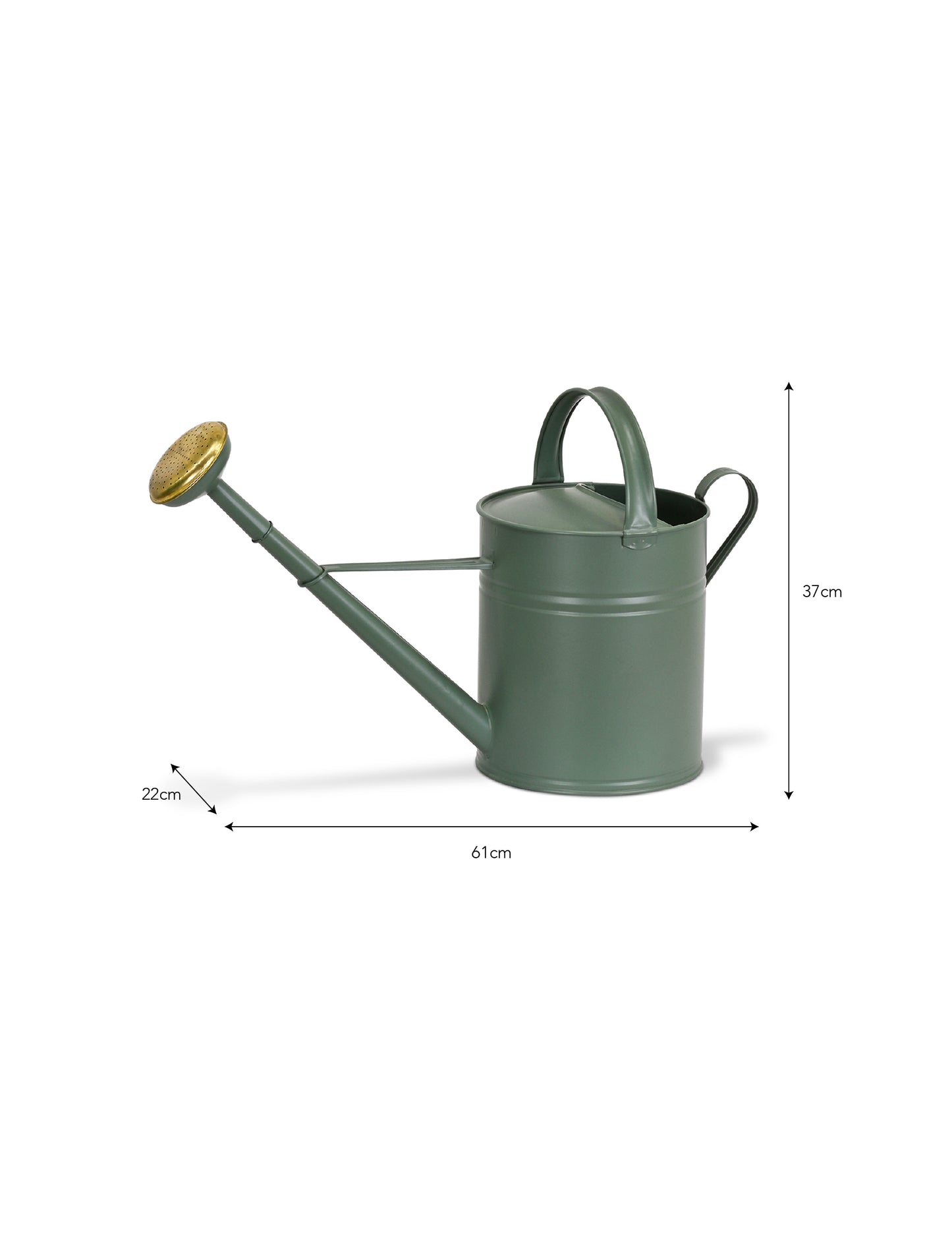 Vökvunarkanna stór græn - Garden Trading