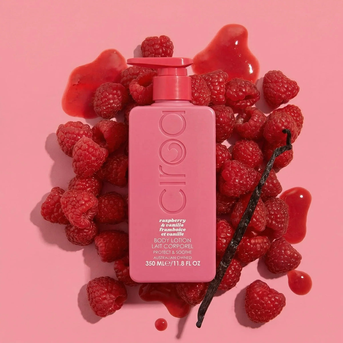 Bodylotion | Hindber og Vanilla - Ciroa Beauty