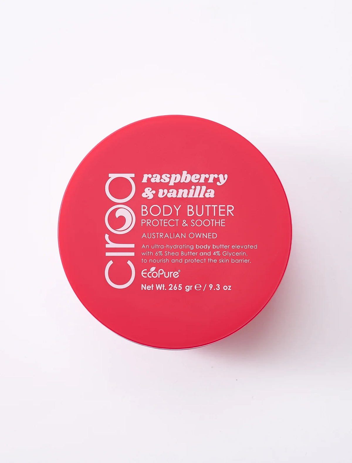 Body Butter | Hindber og Vanilla - Ciroa Beauty