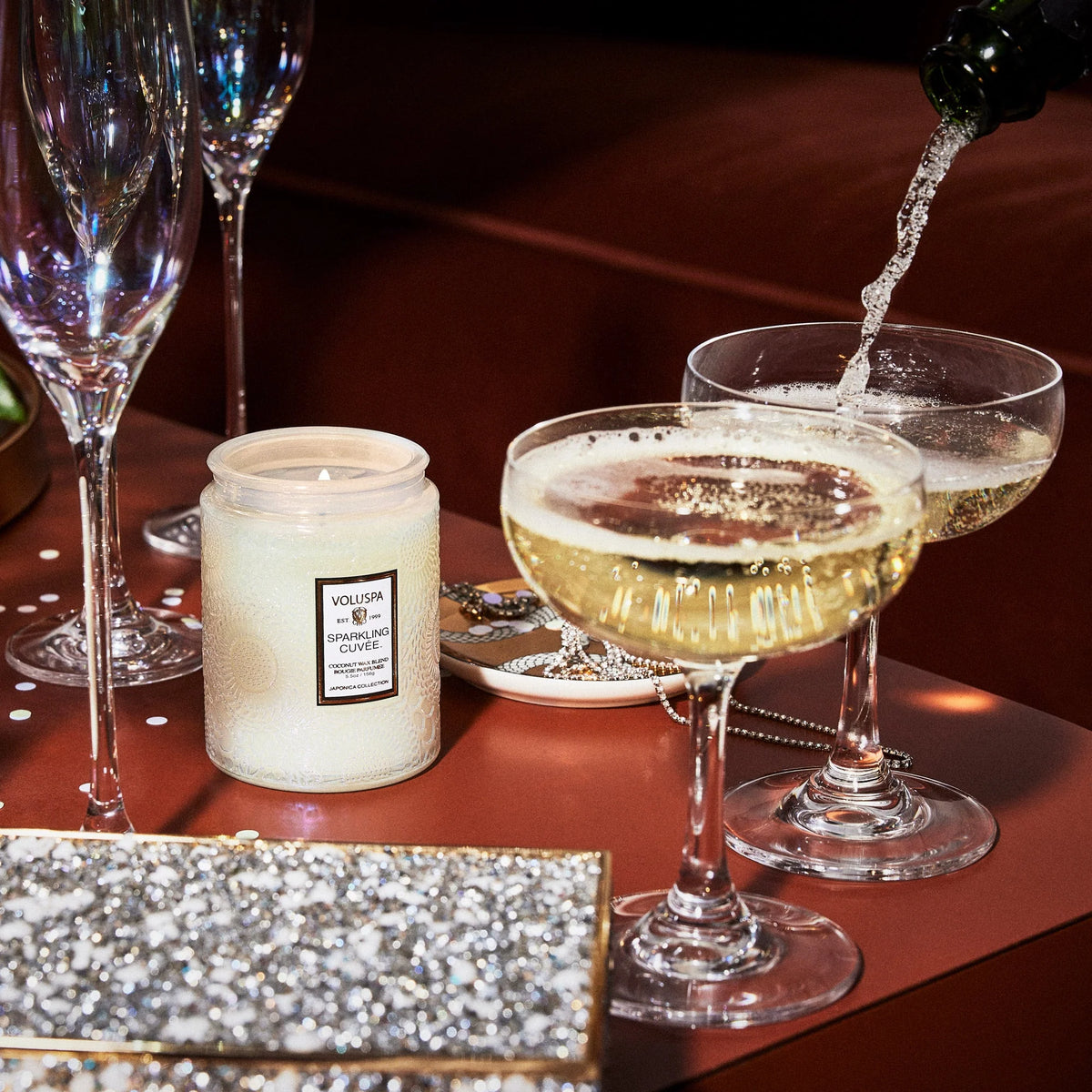 Sparkling Cuve Small ilmkerti - Voluspa