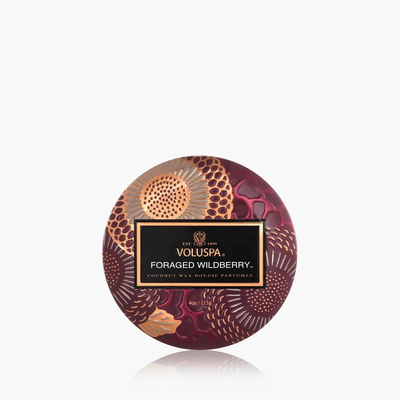 Foraged Wilberry mini tin ilmkerti - Voluspa