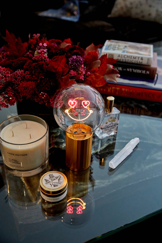 Ljósapera - Smiley love