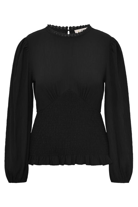 Helen blússa svört - A-view