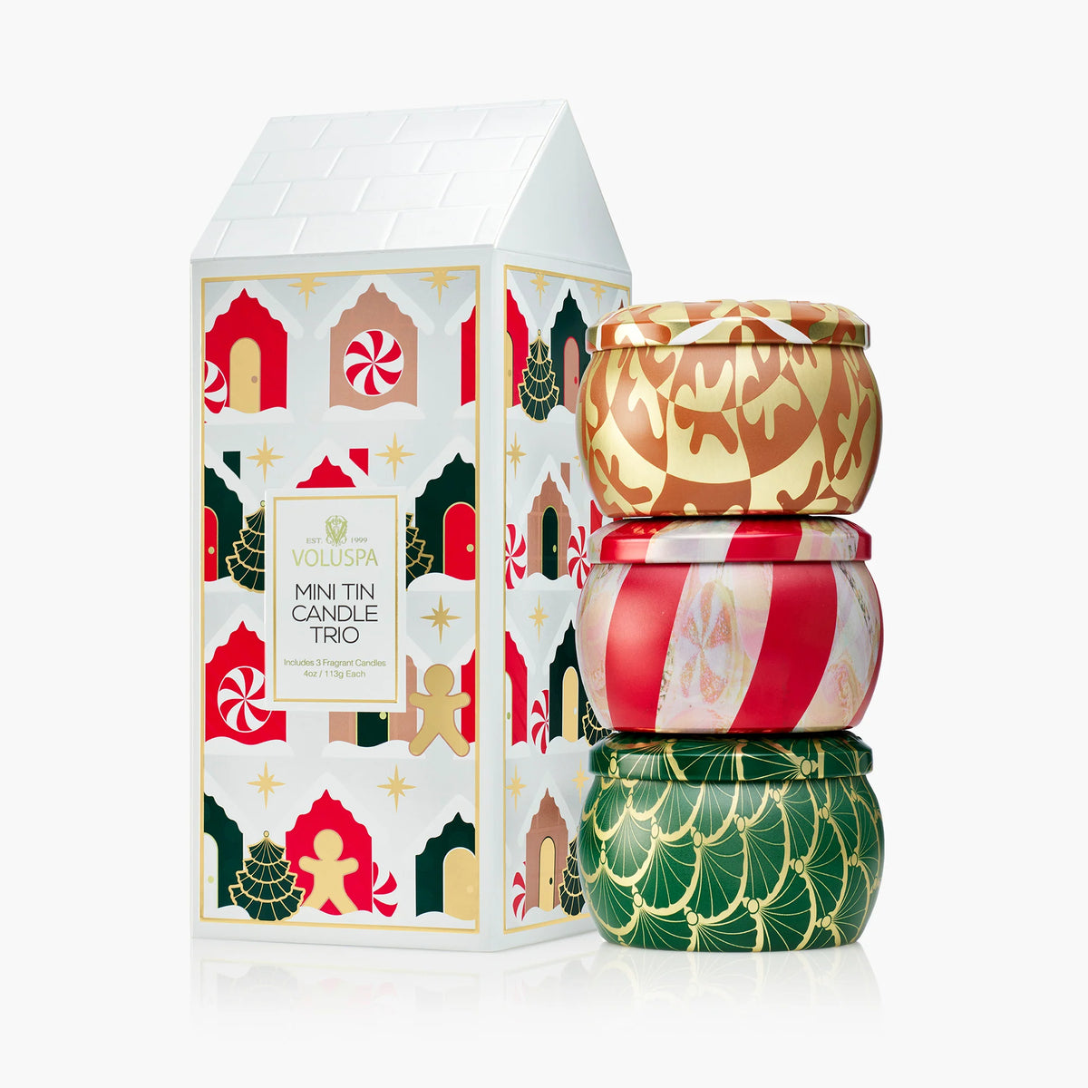 Holiday mini tin trio ilmmkerti - Voluspa