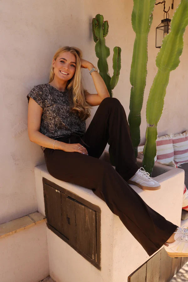 Alma buxur wide mocca - Liberte