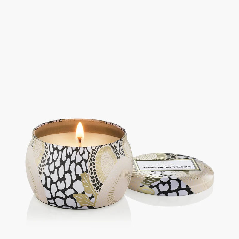 Jasmine Midnight Bloom mini tin ilmkerti - Voluspa