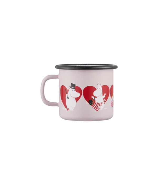 Moomin enamel bolli 2,5 DL- Heart