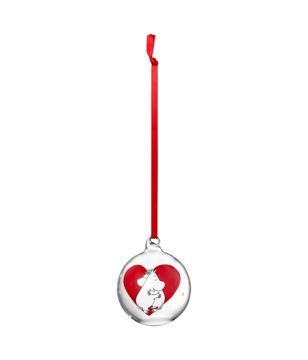 Jólakúla 7cm - Heart