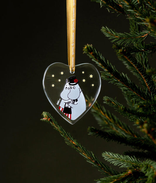 Jólaskraut moomin - Moominpabbi og Moominmamma