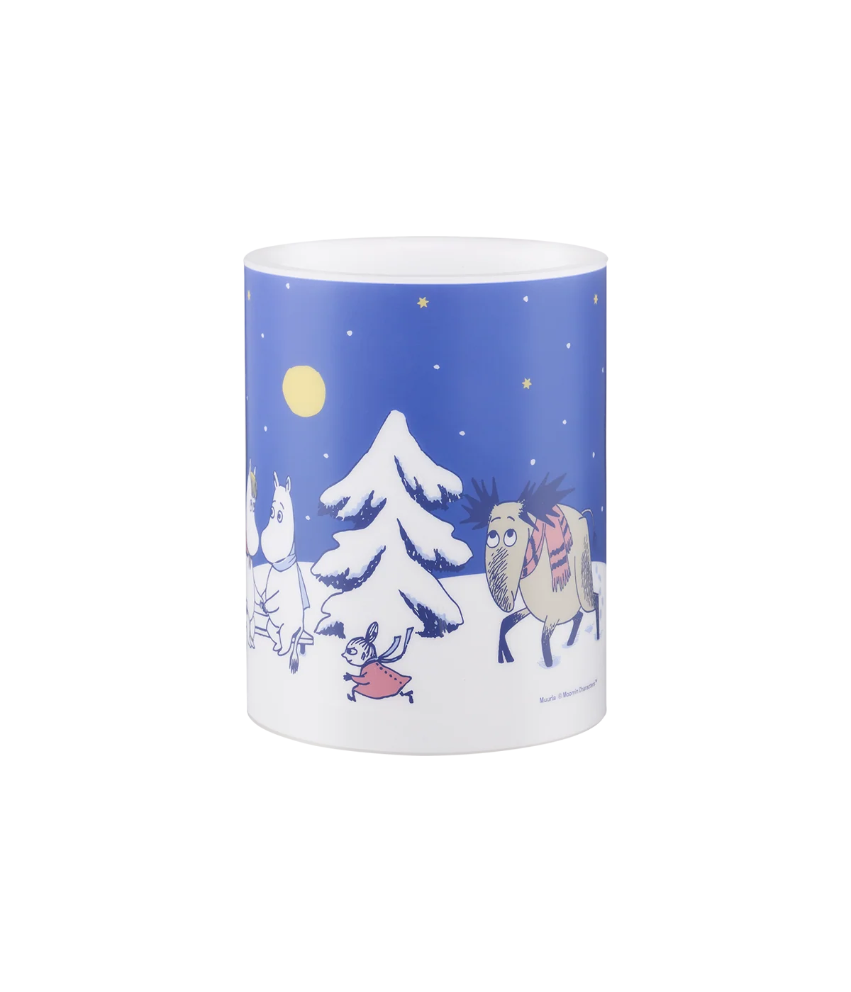LED Moomin kerti 12cm - Muurla
