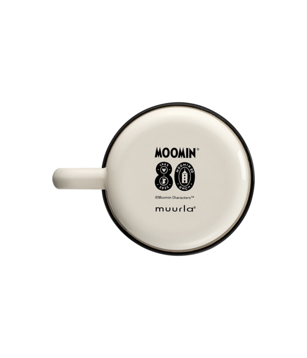 Moomin enamel bolli 3,7 DL - 80 ára afmælisútgáfa
